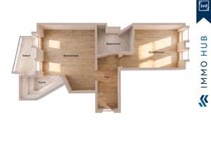 ++ Balkon, Fußbodenheizung, Denkmalschutz! Vermietete 2-Zimmer Wohnung mit Altbaucharme in Leipzig – 4328 Sellerhausen-Stünz, Leipzig – Vorschaubild 18