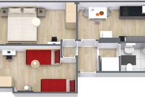 1 - Zimmer Wohnung mit Balkon in Berlin Moabit – Wilhelmshavener Straße 62, 10551 Moabit, Berlin – Vorschaubild 1