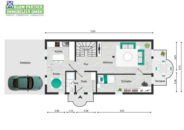 Grundriss Erdgeschoss