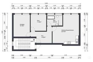+++ 3-Zimmer-Wohnung in Pforzheim-Dillweißenstein+++ – Die vollständige Adresse der Immobilie erhältst du vom Anbieter., 75180 Huchenfeld, Pforzheim – Vorschaubild 15