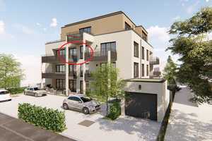 Neuwertige, moderne 2-Zimmer-Wohnung mit Einbauküche und Balkon