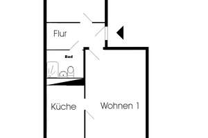 2-Raumwohnung mit Balkon – Milchweg 12, 39128 Neustädter Feld, Magdeburg – Vorschaubild 7