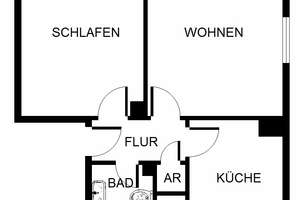 ideale 2-Zimmer-Wohnung in Stadtnähe! – Wattenscheider Str. 55, 44793 Kruppwerke, Bochum – Vorschaubild 2