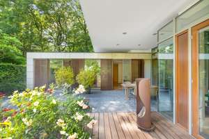 Architektenbungalow mit ikonischer Architektur und einzigartigem Naturschutzblick – Die vollständige Adresse der Immobilie erhältst du vom Anbieter., 22359 Volksdorf, Hamburg – Vorschaubild 12