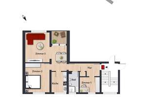 Schöne 3-Zimmer-Wohnung in toller Lage // 1.OG links – Schlesierweg 46, 38440 Laagberg, Wolfsburg – Vorschaubild 13