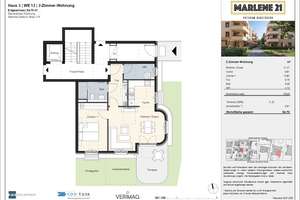 Moderne 2-Zimmer-Gartenwohnung mit großer Südterrasse – Marlene-Dietrich-Allee 21, 14482 Babelsberg Süd, Potsdam – Vorschaubild 5