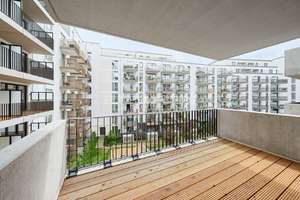 + Großzügige Neubauwohnung mit zwei Balkonen in Rothenburgsort + Urban.Isle + – Billhorner Kanalstraße 56, 20539 Rothenburgsort, Hamburg – Vorschaubild 5