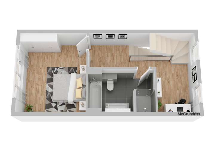 Grundriss Obergeschoss