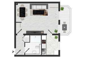 Voll möbliertes City-Apartment in modernisiertem Altbau - 4. OG mit Balkon & Fahrstuhl – Die vollständige Adresse der Immobilie erhältst du vom Anbieter., 10717 Wilmersdorf, Berlin – Vorschaubild 15