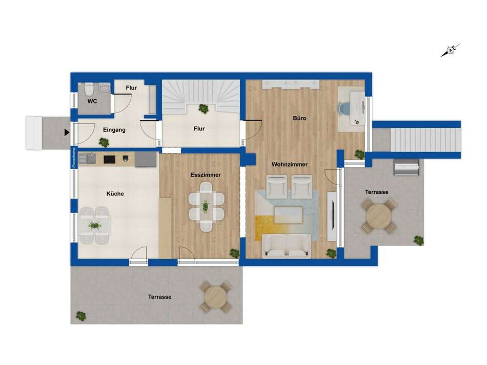 Grundriss Erdgeschoss