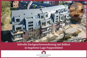 Stilvolle Dachgeschosswohnung mit Balkon in begehrter Lage Poppenbüttel – Die vollständige Adresse der Immobilie erhältst du vom Anbieter., 22399 Poppenbüttel, Hamburg – Vorschaubild 1