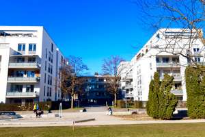Neuhausen, einzigartiges 2 Zi.-Domizil in exklusivem Bauhaus-Ensemble, im  Arnulfpark – Marlene-Dietrich-Str. 59, 80636 St. Vinzenz, München – Vorschaubild 4