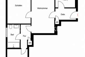 3-Zimmer-Wohnung mit Rheinlage, Entwicklungspotenzial und exzellenter Anbindung – 53179 Mehlem, Bonn – Vorschaubild 5