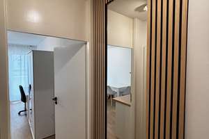 Frisch saniertes und möbeliertes 1 Zimmer Apartment mit Balkon  – Bleichstraße 4-6, 64283 Mitte, Darmstadt – Vorschaubild 5