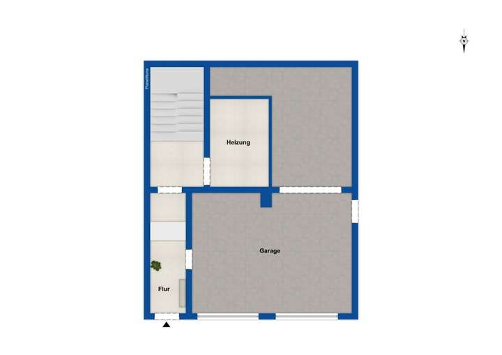 Grundriss Erdgeschoss - 1973