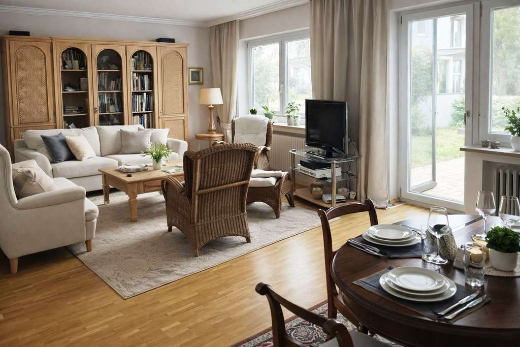 Immobilie in Schwabhausen - Große und ruhige Doppelhaushälfte mit Einliegerwohnung! - Bild 1