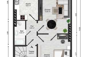 Attraktive 2-Zimmer Wohnung in Bremer Neustadt – Die vollständige Adresse der Immobilie erhältst du vom Anbieter., 28201 Buntentor, Bremen – Vorschaubild 11