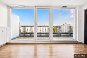 Stilvolles 1-Zimmer-Apartment in Schwabing-Freimann (Studio M ) mit Dachterrasse – Die vollständige Adresse der Immobilie erhältst du vom Anbieter., 80807 Milbertshofen, München – Vorschaubild 3