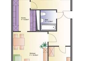 Schöne helle 4-Raum Wohnung mit Balkon & Badewanne – Bernsdorfer Str. 168, 9126 Bernsdorf, Chemnitz – Vorschaubild 11