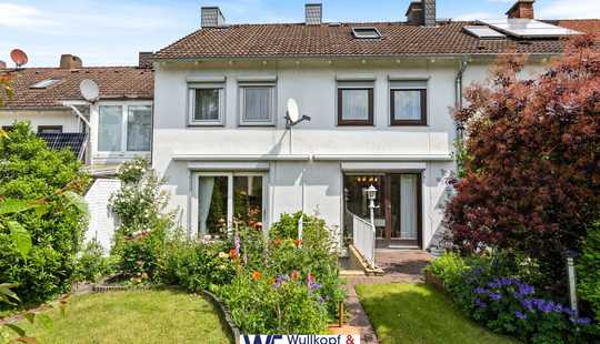 Bild von 94m² Wohn- und Nutzfläche! Reihenhaus mit Garten & ausbaufähigem Dachgeschoss