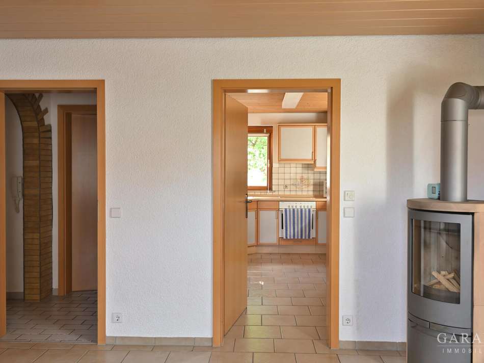 Blick in die Küche