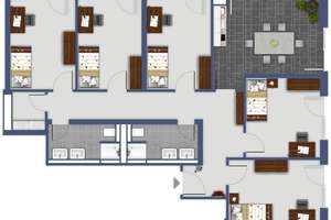 Ankommen, Wohlfühlen, Zuhause sein. Möbliertes Zimmer zum Verlieben. – Ernsthaldenstr. 47, 70565 Höhenrand, Stuttgart – Vorschaubild 8