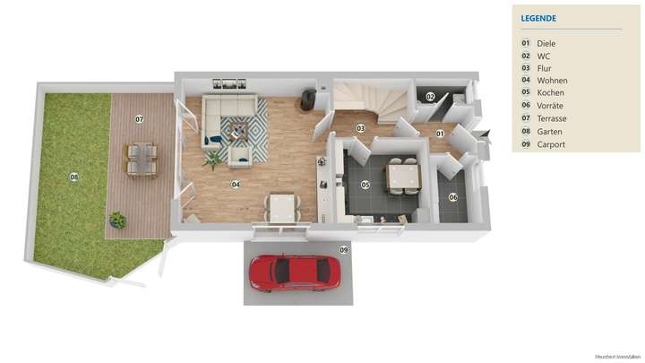 Grundriss Erdgeschoss