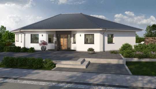 Bild von Dreifach sparen  Bungalow als klimafreundlicher Neubau mit PV - Anlage. Kfw Förderung (100.000,--  a