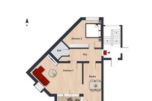 Schöne Wohnung in ruhiger Lage - WBS mit 70m² benötigt // 1.OG. Rechts – Neubrandenburger Str. 1, 38444 Westhagen, Wolfsburg – Vorschaubild 5