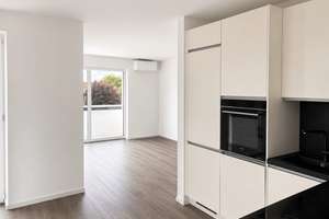 Neubau-Erstbezug! Hochwertige, helle 2-Zimmer-Wohnung mit 2 Dachterrassen, Küche, Stellplatz, Klima – Hafkhorst 31, 48163 Mecklenbeck, Münster – Vorschaubild 2
