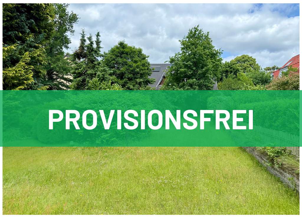 PROVISIONSFREI  Grundstück in zentraler Lage von Buchholz