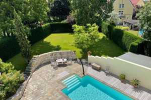 Exklusive Villa in Gartenstadt mit großem Grundstück und Pool bei Leipzig und Halle – Saalekreis – Vorschaubild 15