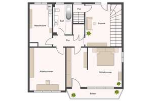 Traumhafte Ruheoase! Elegantes Stadthaus mit Pool, einzigartigem Garten und 700m² Grundstück – Die vollständige Adresse der Immobilie erhältst du vom Anbieter., 90439 Sankt Leonhard, Nürnberg – Vorschaubild 27