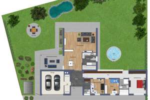 *VERKAUFT* Architektur-Ikone: Winkel-Bungalow inklusive Parkfeeling in Krefeld-Fischeln – Die vollständige Adresse der Immobilie erhältst du vom Anbieter., 47807 Fischeln, Krefeld – Vorschaubild 34