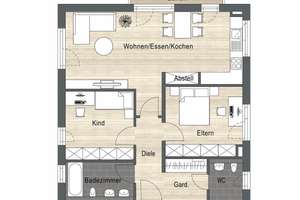 Mainz: Dreizimmerwohnung mit EBK, Balkon und Stellplatz in Finthen – Die vollständige Adresse der Immobilie erhältst du vom Anbieter., 55126 Finthen, Mainz – Vorschaubild 10