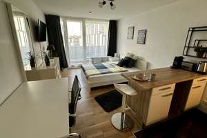 Pauschalmiete inkl. WLAN | Voll möbliert & ausgestattet: zentrales Studio-Apartment in Au-Haidhausen – Hochstraße 19a, 81669 Obere Au, München – Vorschaubild 2