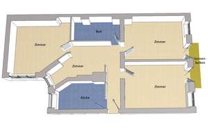 IMMOBERLIN.DE - Sehr charmante Altbauwohnung mit Südbalkon & Lift in Toplage – Die vollständige Adresse der Immobilie erhältst du vom Anbieter., 12051 Neukölln (Ortsteil), Berlin – Vorschaubild 9