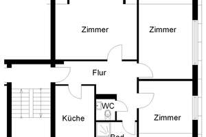 Gemütliche Wohnung mit Einbauküche! – Pommersche Str. 15, 49088 Dodesheide, Osnabrück – Vorschaubild 2