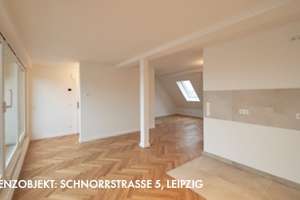Traummaisonette mit Balkon, Dachterrasse, Wohnküche, Parkettfußboden, 2 Bäder, Abstellr., Außen STP – Friedrich-August-Straße 12, 9306 Rochlitz – Vorschaubild 1