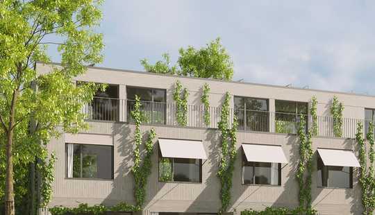 Bild von Stadthäuser zwischen Stadt und Landschaft