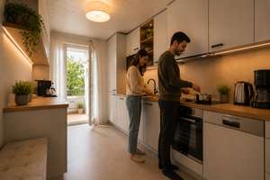 Unterbilk: Raum für Ihre Ideen – 4-Zimmer-Wohnung mit zwei Balkonen und Rheinturmblick – Die vollständige Adresse der Immobilie erhältst du vom Anbieter., 40219 Unterbilk, Düsseldorf – Vorschaubild 28
