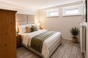 Vollmöbliertes Business-Apartment mit privater Terrasse & Garten | All-inclusive | 68 m²