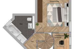 4-Zi.-Maisonette-Wohnung mit Balkon und TG-Stellplatz - vermietet – Die vollständige Adresse der Immobilie erhältst du vom Anbieter., 72764 Reutlingen-Mitte, Reutlingen – Vorschaubild 19