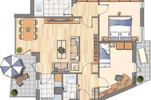 3-Zimmer-Wohnung in Gelsenkirchen Feldmark – Robert-Geritzmann-Höfe 24, 45883 Feldmark, Gelsenkirchen – Vorschaubild 17