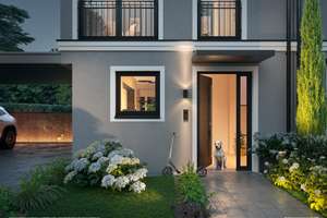 Mehr Freiraum: Ein Stadthaus mit sonniger Terrasse und großzügigem Garten