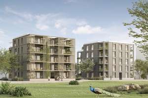Spinelli KfW-Effizienzhaus: Erstbezug 2-Zimmer-Wohnung mit Stellplatz & Einbauküche – 68309 Käfertal, Mannheim – Vorschaubild 13