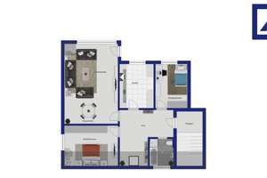 Wohnen mit Charme: Großzügige 3-Zimmer-Eigentumswohnung mit Loggia in Leverkusen – 51381 Bergisch Neukirchen, Leverkusen – Vorschaubild 9