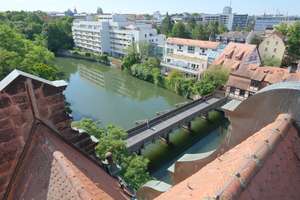 Wohnen mit Weitblick
Dachgeschoss-Galeriewohnung an der Pegnitz,
Balkon, Patio + 360°-Dachterrasse – Großweidenmühlstraße 1, 90419 Sankt Johannis, Nürnberg – Vorschaubild 63