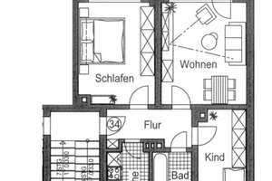 Familienwohnung im Zentrum mit Balkon und Stellplatz – Reitbahnstraße 51, 9111 Zentrum, Chemnitz – Vorschaubild 3