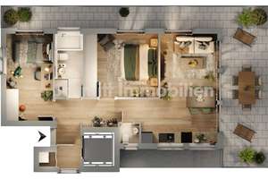 Zwei Ebenen. Dachterrasse. Weitblick. – Wiesenstraße 36A, 65187 Biebrich, Wiesbaden – Vorschaubild 15